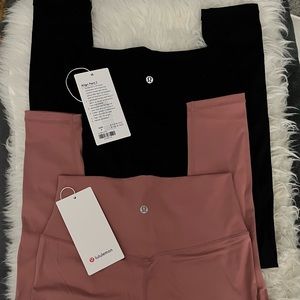 Like BRAND NEW 💕 (2) Pr Lululemon Align High Waisted Yoga Pants Sz 6